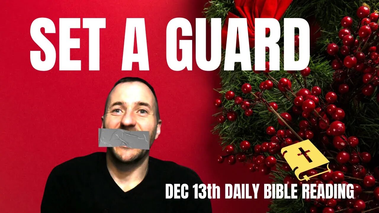 MacArthur Daily Bible Reading Plan - Dec 13th - Seal Over My Lips