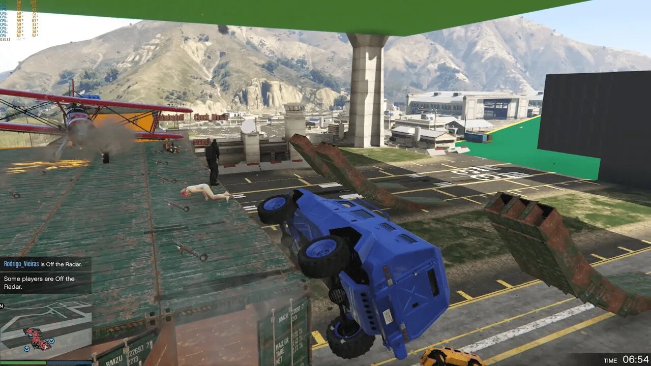 Grand Theft Auto V Online Gameplay Insurgent Cars and Airplanes VS Rocket Launcher Funny Moments๐๐คฃ๐๐