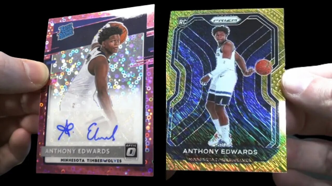 BEST ANTHONY EDWARDS CARD PULLS EVER!