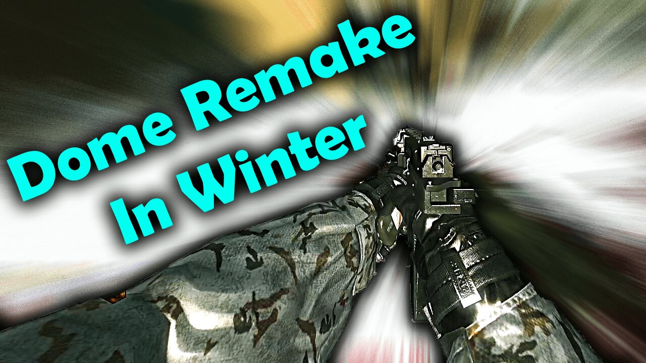 A Descent Remake Of Dome In Winter - WAW Custom Zombies
