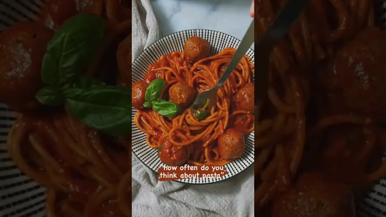 Meatball pasta | @nomadetteats on IG 🤑🇧🇬 #shorts #pasta #meatballs