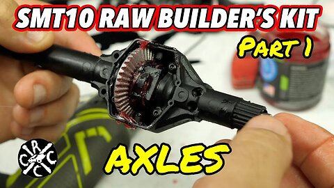 Axial SMT10 RAW Builders Kit Part 1: Axles