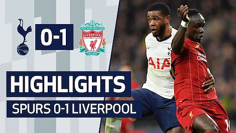 Tottenham Hotspur vs Liverpool 0-1 _ Highlights - All Goals _ 11/01/2020