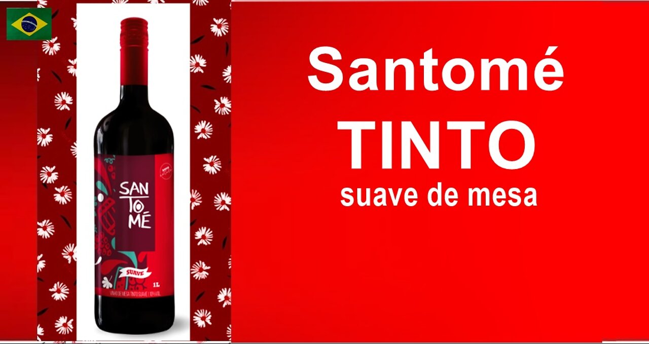 Vinho Santomé Tinto Suave de Mesa