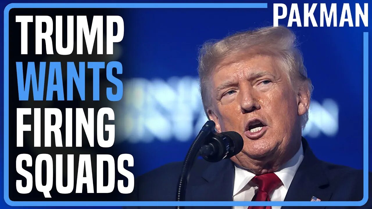 Trump wants to bring back firing squads, televise the executions