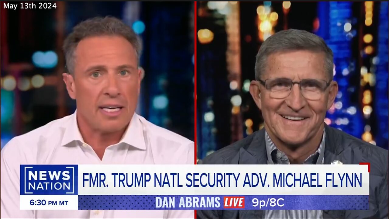 General Flynn | General Flynn Goes Into the Lion's Den And Is Interviewed By Chris Cuomo + "The American People Care About This Two-Sided System of Law That Seems to Go After Conservatives." - General Flynn (May 13th 2024)