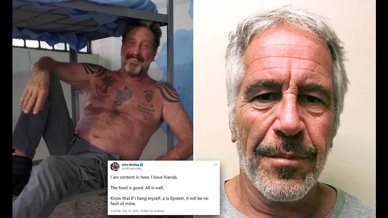 Is John McAfee The Latest Jeffrey Epstein?