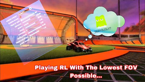 Playing Rl With The Lowest FOV Possible… *Worst Mistake*