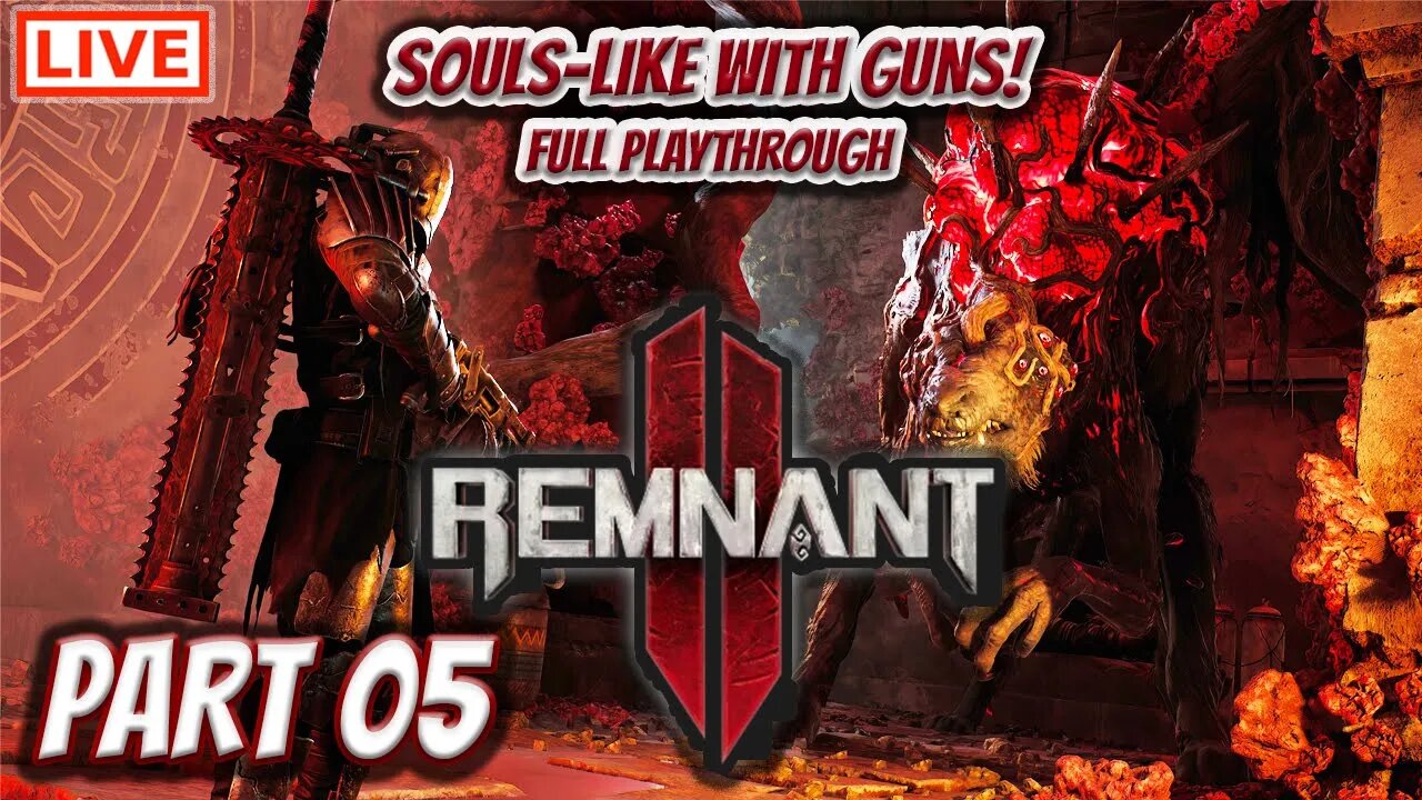 🔴LIVE - Remnant 2 - The Labrynth (Solo Run On Veteran Difficulty)