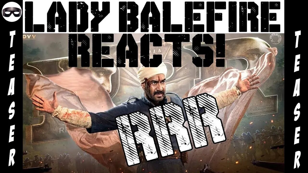 Lady Balefire #rrr trailer reaction! 1st time watching! #ntr #ssrajamouli #ramcharan
