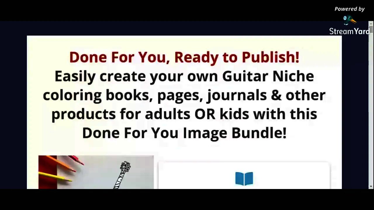 Guitar Coloring Bundle Review, Bonus From Amber Jalink