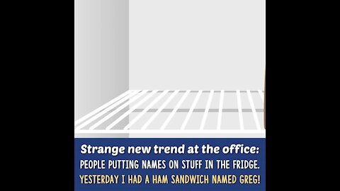 Naming things in the work fridge [GMG Originals]