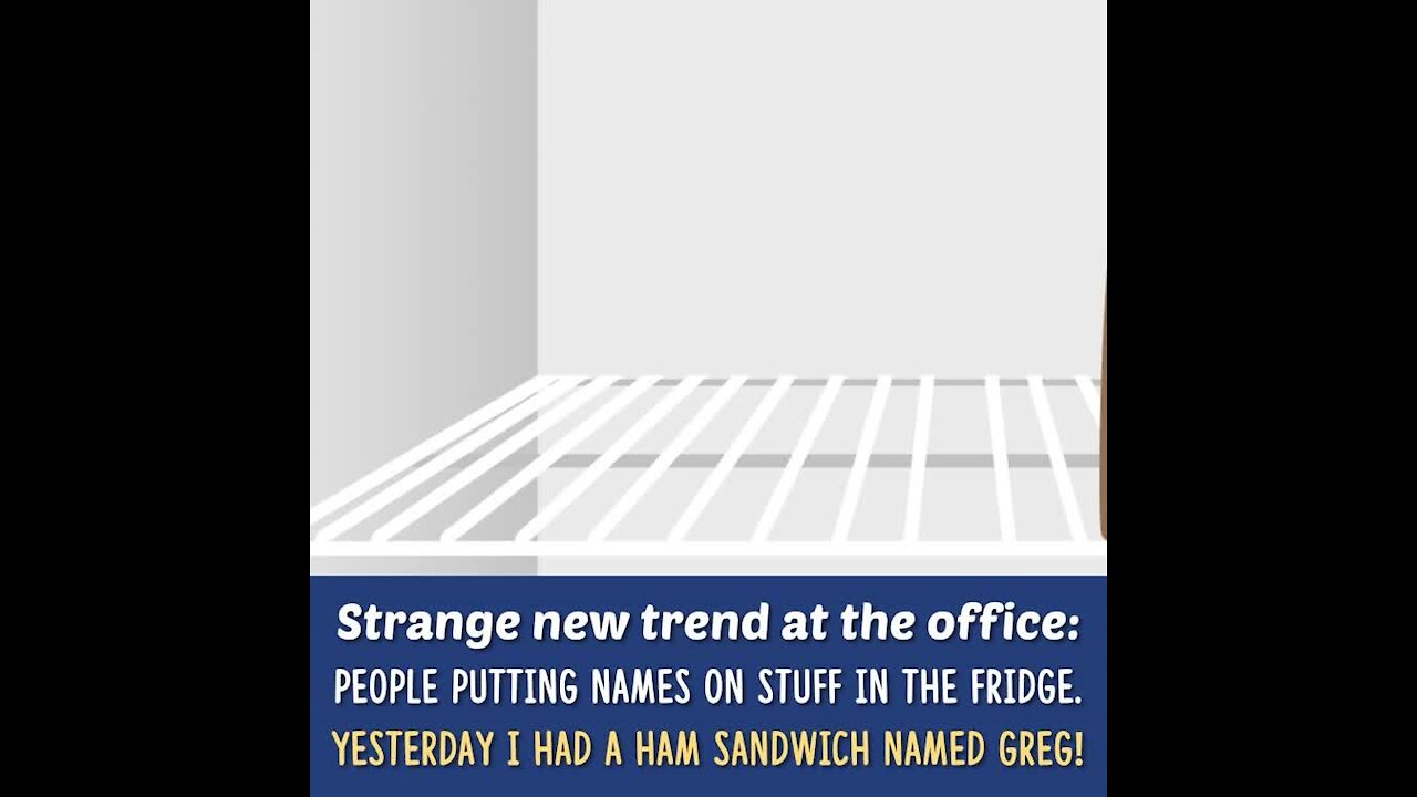 Naming things in the work fridge [GMG Originals]