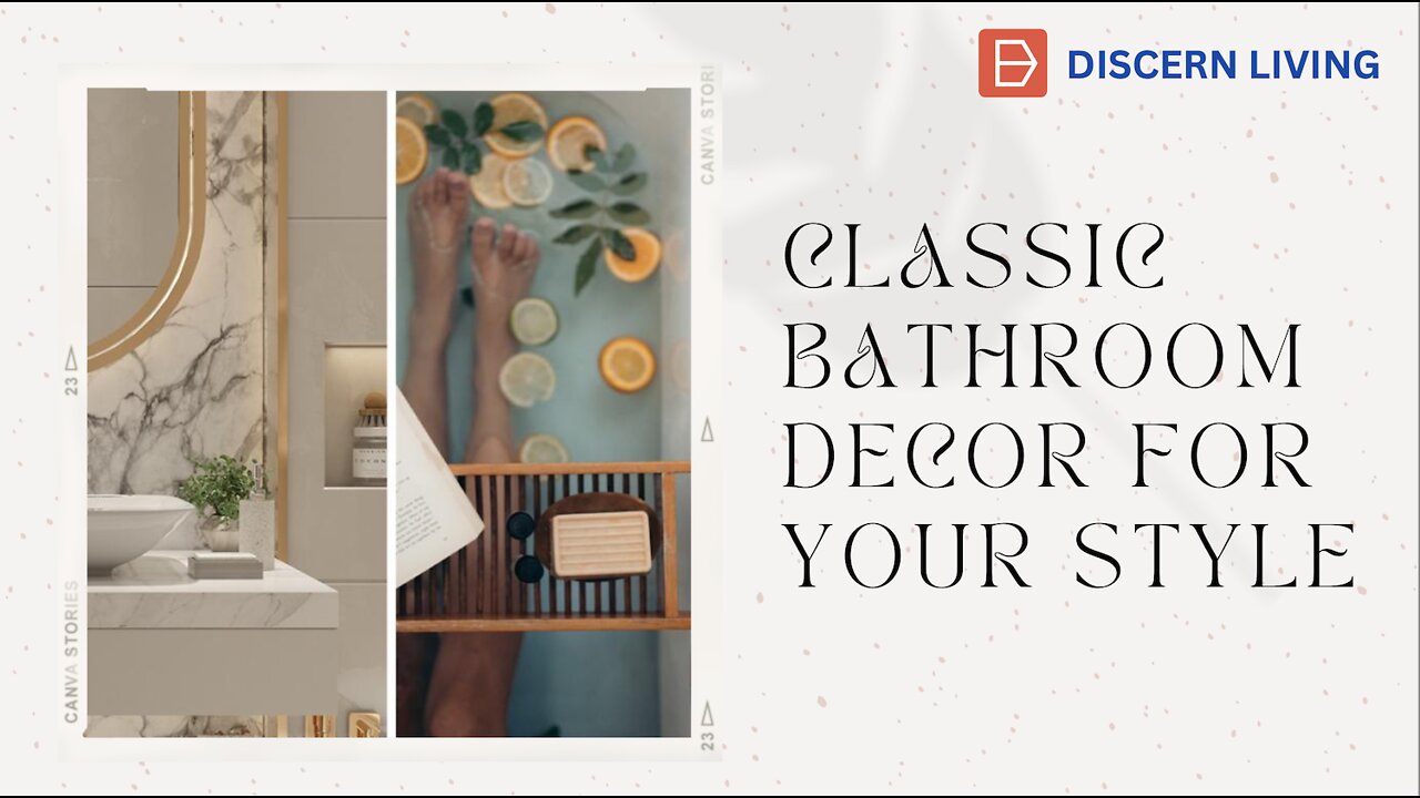 Classic Bathroom Decor For Your Style