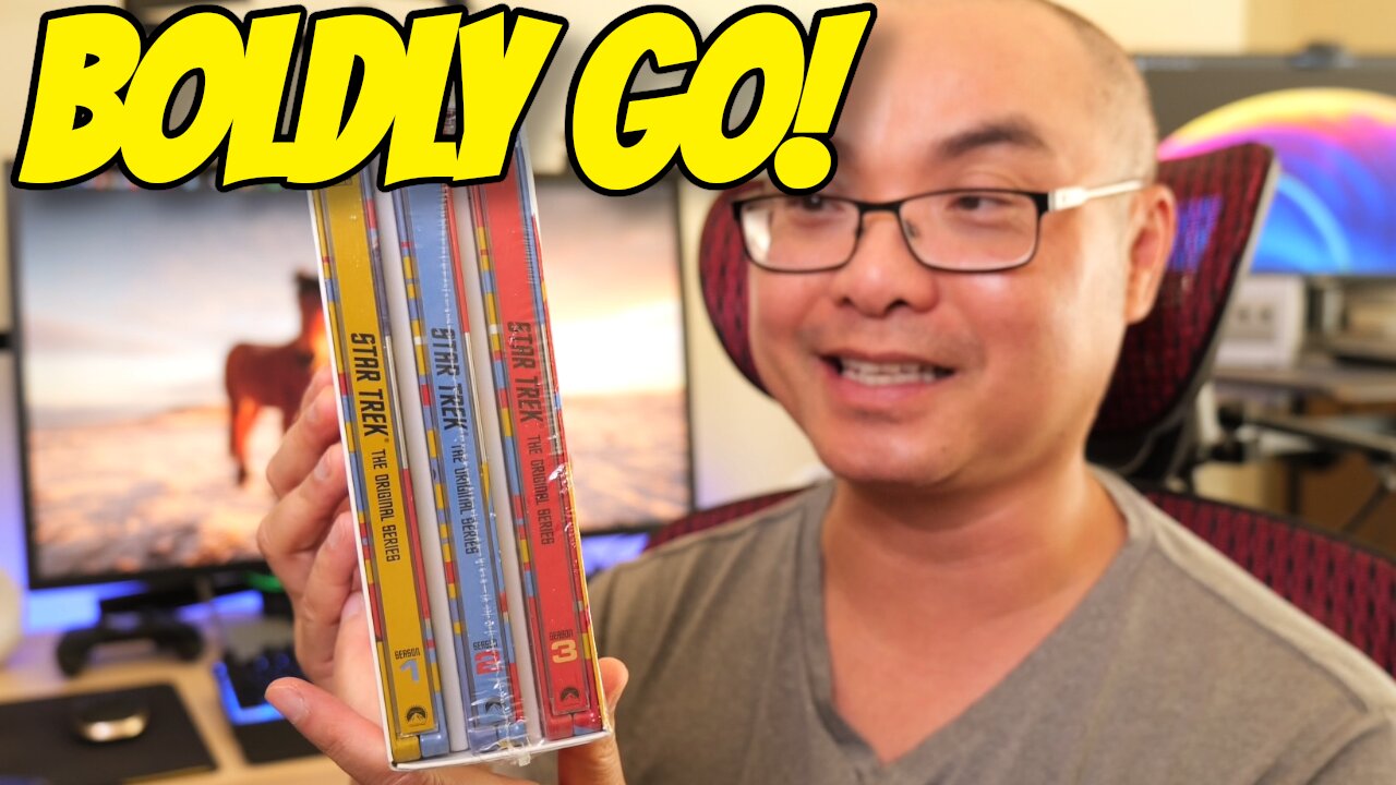 BOLDLY GO Star Trek Anime MEGA Blu Ray Haul!💫