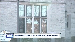 Member of Canisius High School community tests positive for COVID-19