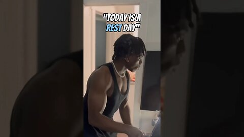 “Today Is A Rest Day” #fitnessshorts #ddg #imgeekin #gymlife #bodybuilding #fitness #legday #comedy