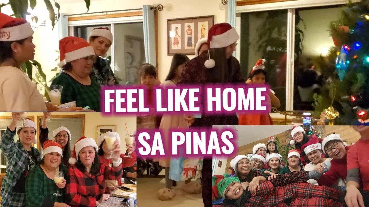 Ganito kami mag Christmas Party sa Oregon USA ang Saya para kaming nasa Pinas!