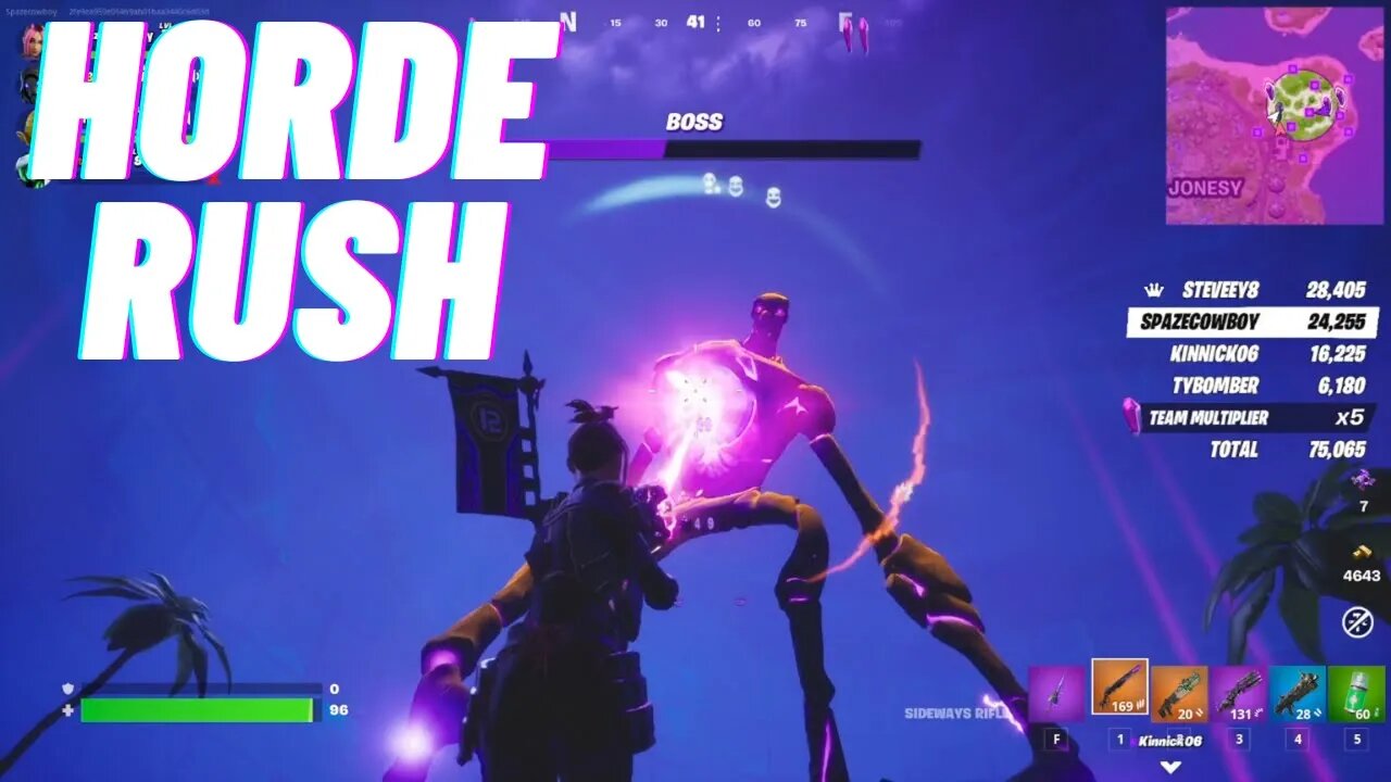 Fortnite - Horde Rush LTM Throwback