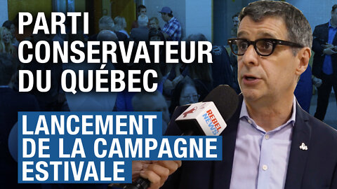 Lancement de campagne réussi pour le Parti conservateur du Québec