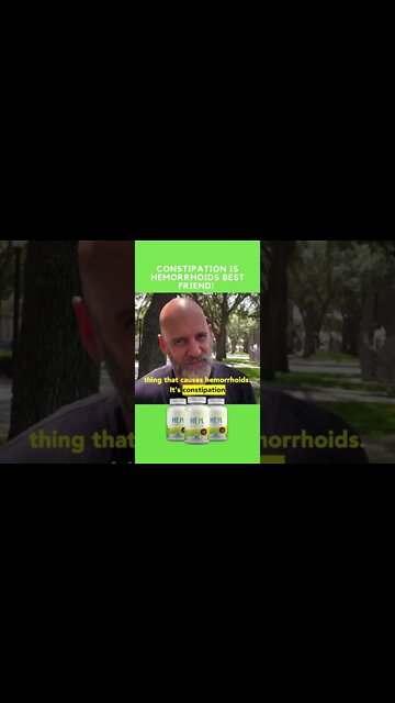 Constipation Is Hemorrhoids Best Friend!