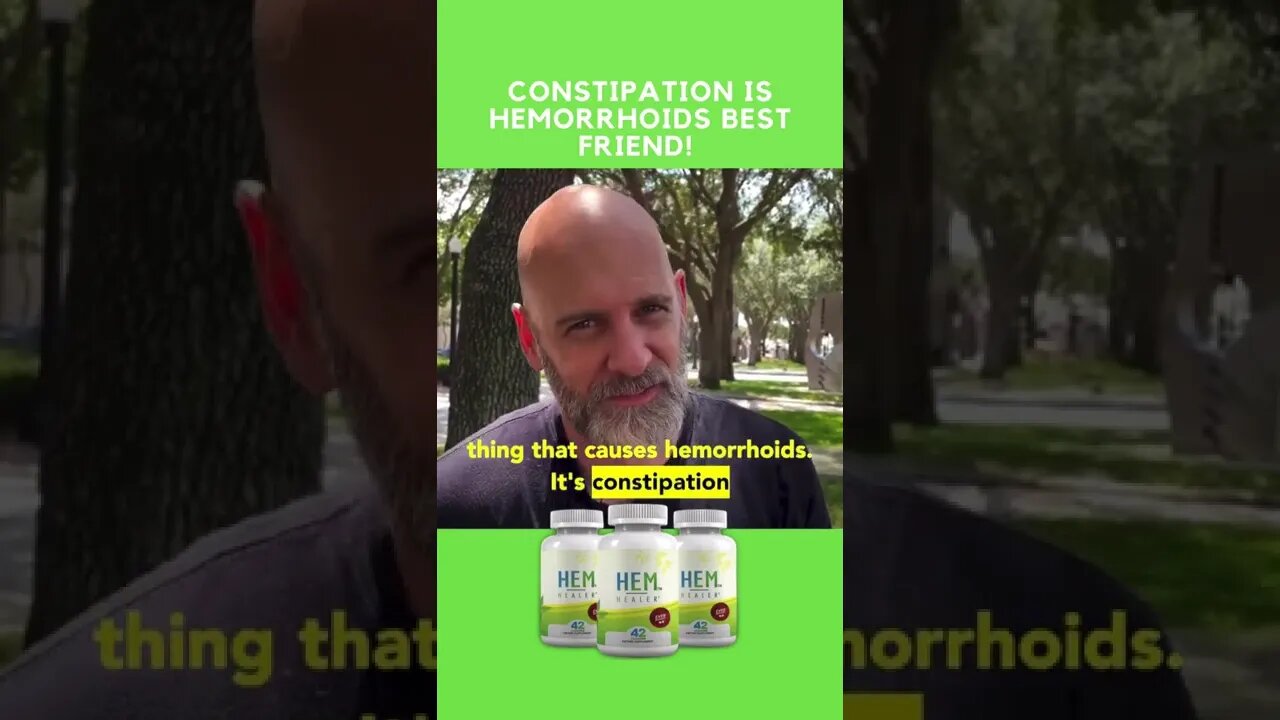 Constipation Is Hemorrhoids Best Friend!