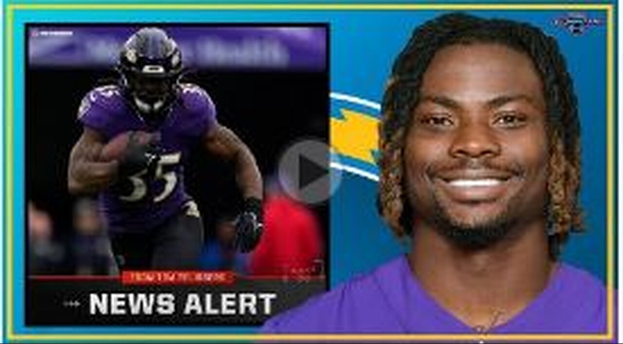 BREAKING NEWS: CHARGERS SIGN FORMER RAVENS GUS EDWARDS!