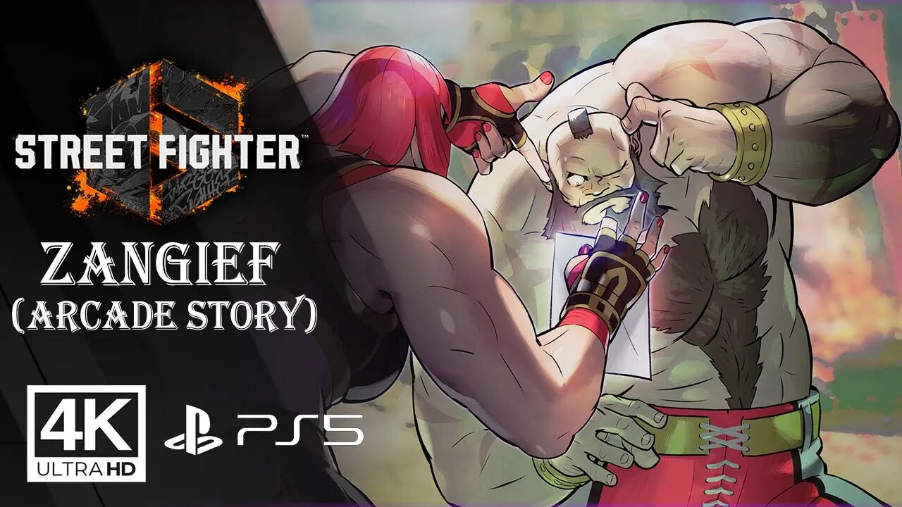 STREET FIGHTER 6 - ZANGIEF [ARCADE STORY] PS5 ✔️4K 🎵ᵁᴴᴰ 60ᶠᵖˢ