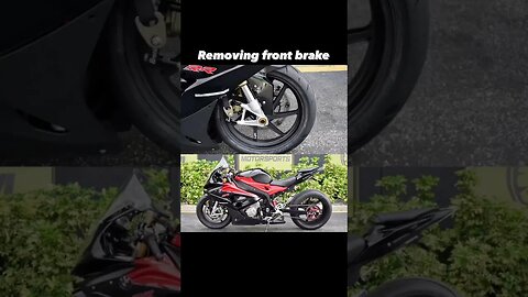 Removing BMW front brake