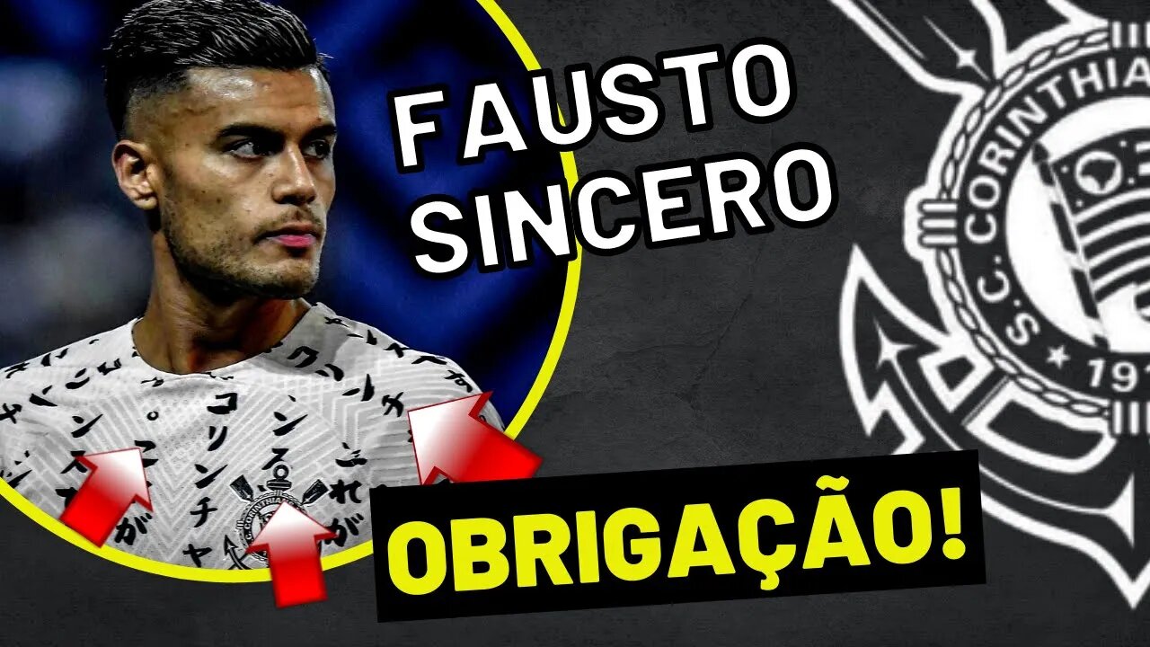 MODO SINCERO: “É OBRIGAÇÃO!” FAUSTO FALA SOBRE CORINTHIANS NA LIBERTADORES.