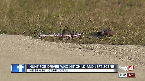 Child becomes victim of hit and run in Cape Coral