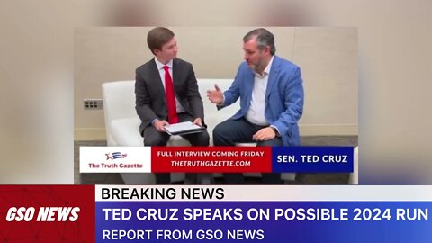 TED CRUZ RUMORS | Is Ted Cruz running in 2024?