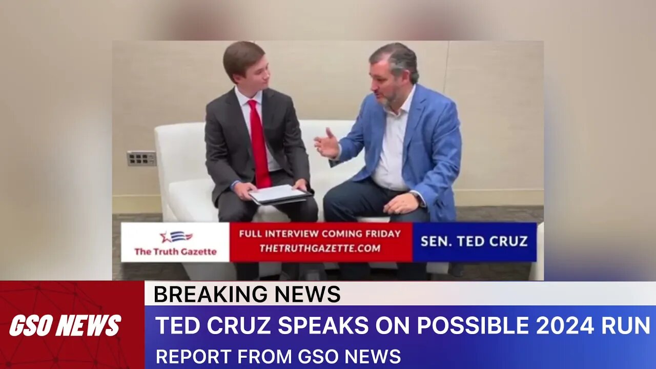 TED CRUZ RUMORS | Is Ted Cruz running in 2024?