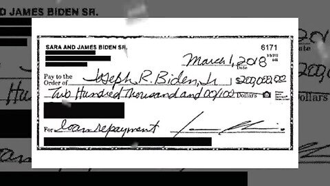 The Oversight Committee has released 2 checks worth $240,000 that was money laundered