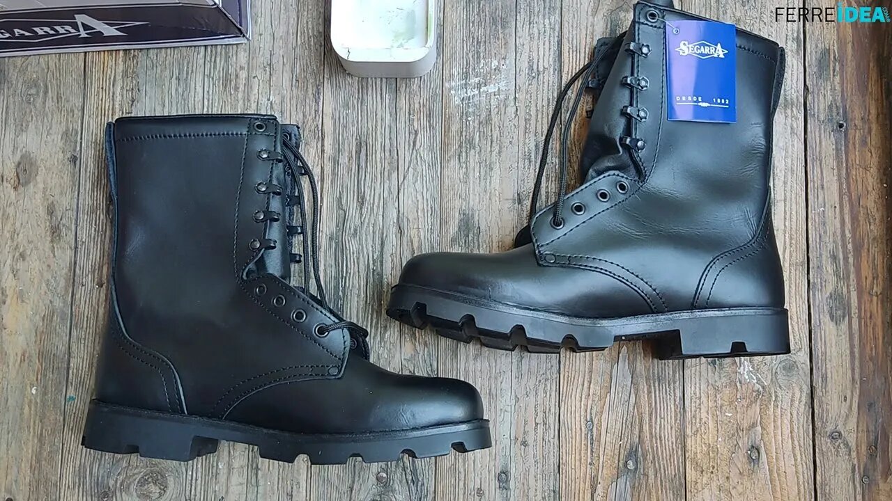 Botas Militares SEGARRA Modelo PARAKA 3001 - REVIEW COMPLETA