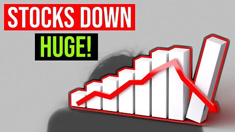 The Stock Market Is Crashing ❓ Tech Stocks Down Huge 📉