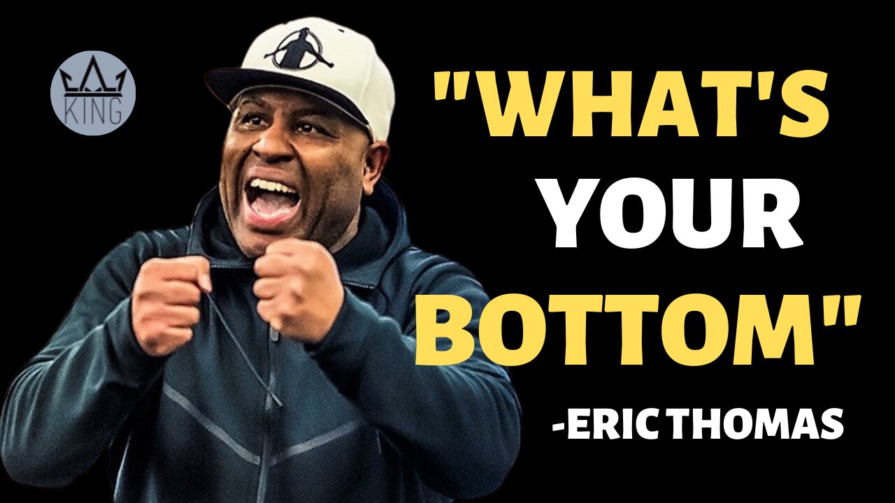 BEST OF ERIC THOMAS | Most Powerful Motivational Speech