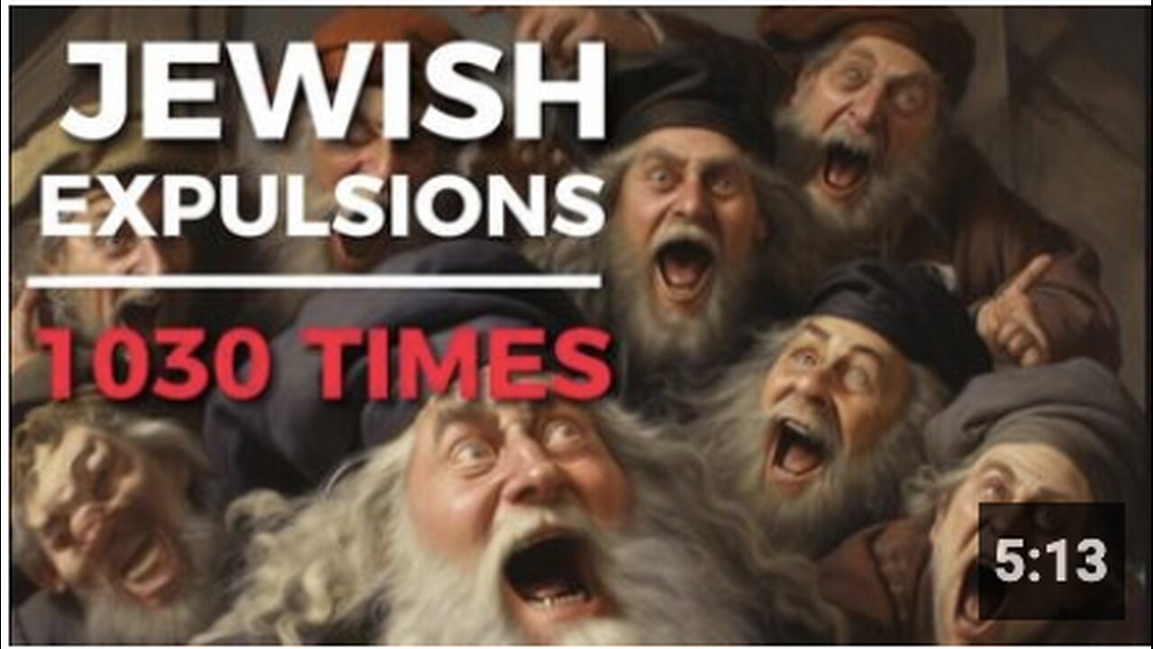 Jews expelled 1030 times