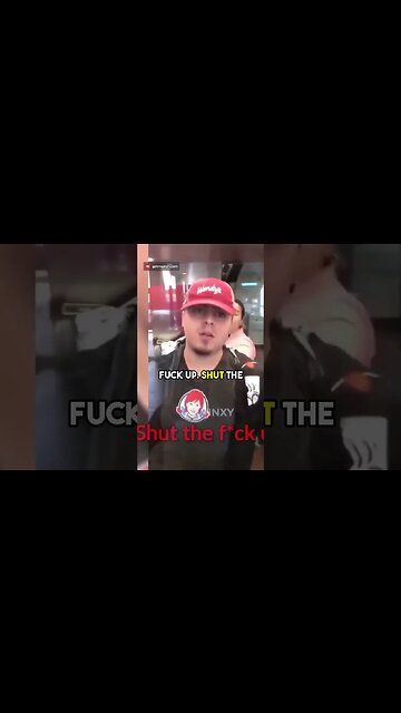 Drug Influenced Douchebag Causes Confrontation at Wendy's #funny #discovibes #crazykarens