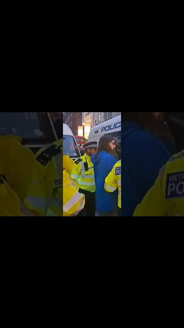 police take stop oil protesters in to custody#metpolice
