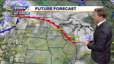 Temperatures in the 30s Sunday