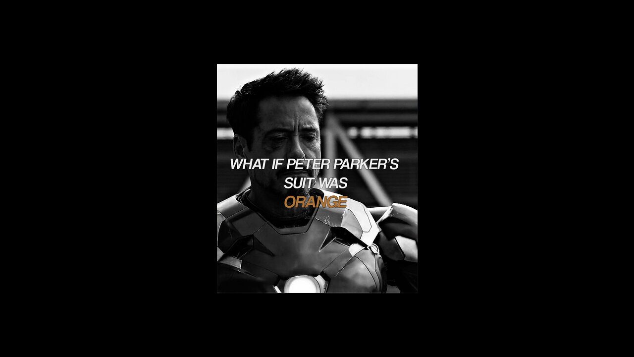 What if!… peter parkers suit was orange 🍊