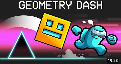 Geometry Dash in Among Us