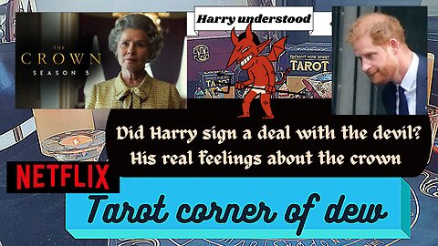 Did Harry sign a deal withy Netflix not to scrutinize "The Crown"? What are his real feelings?