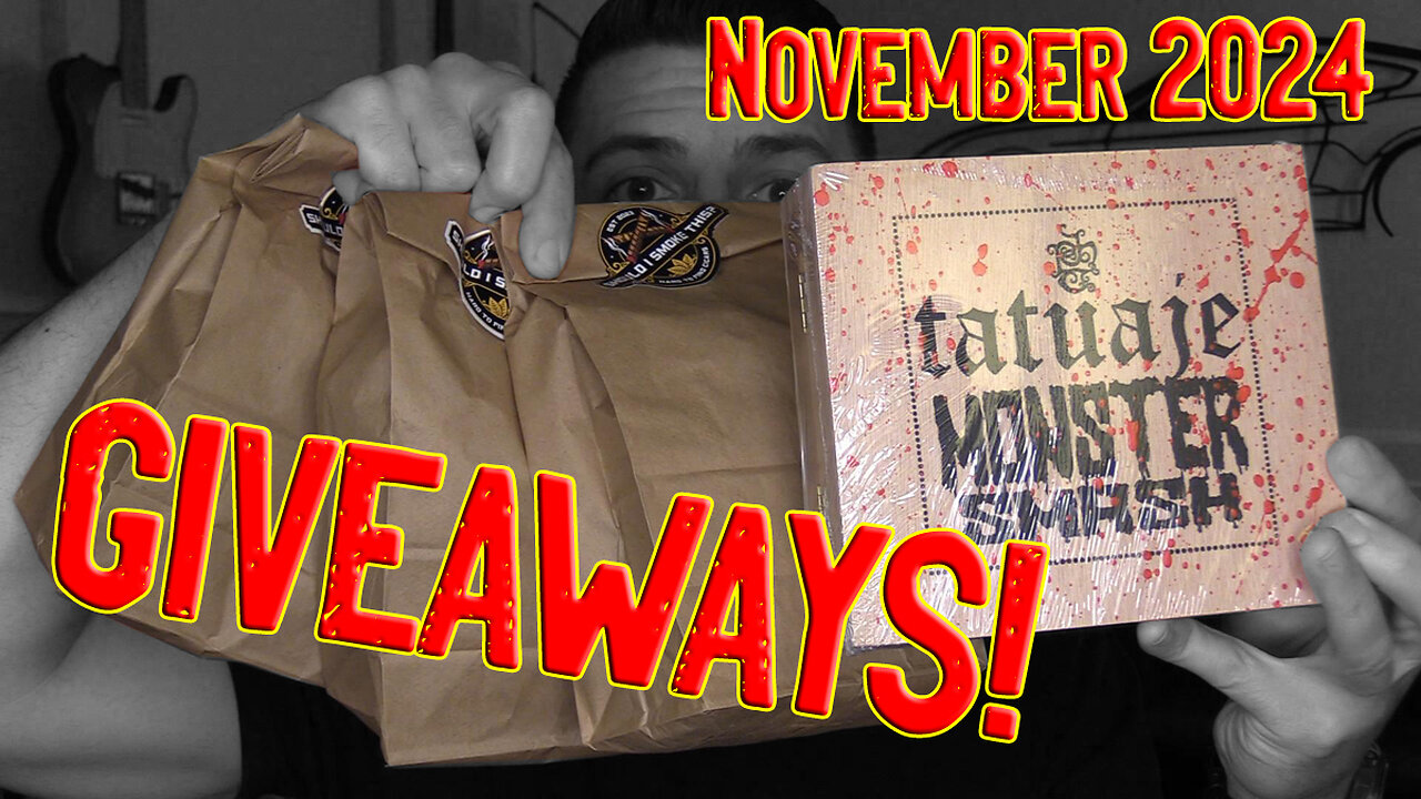 GIVEAWAY ANNOUNCEMENT! (November 2024)