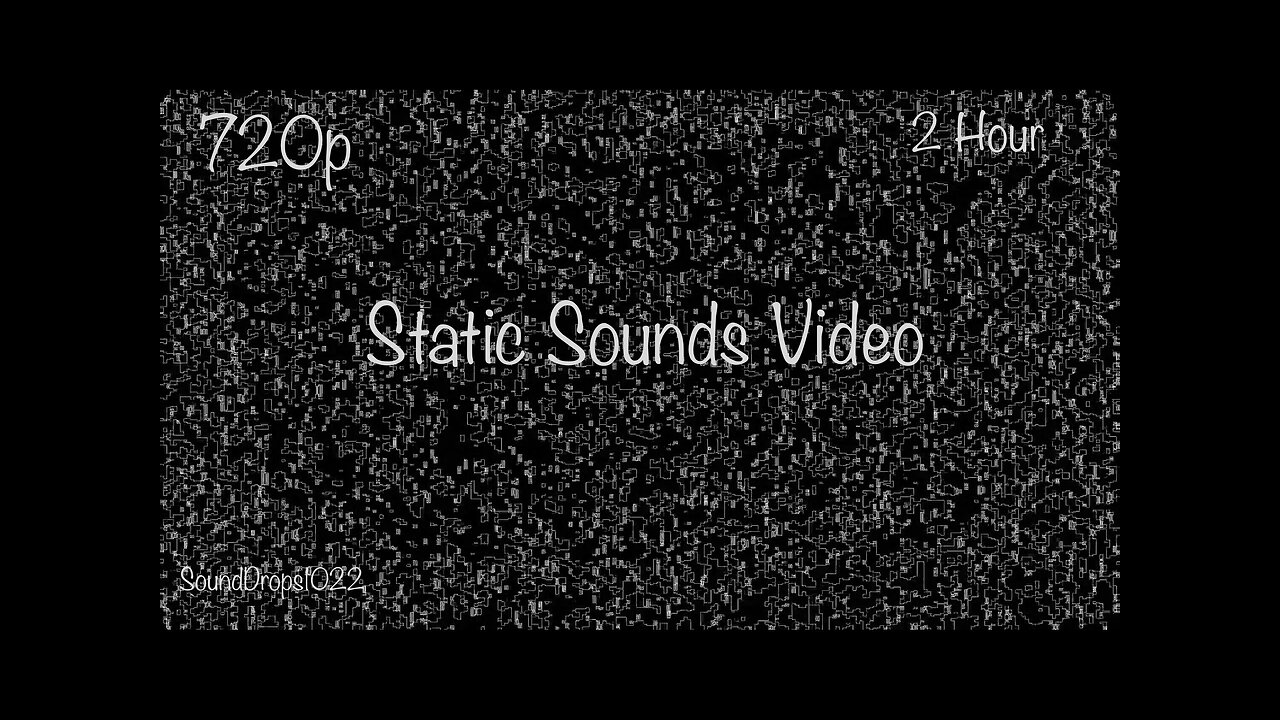 Background Noise For 2 Hours With Static Sounds