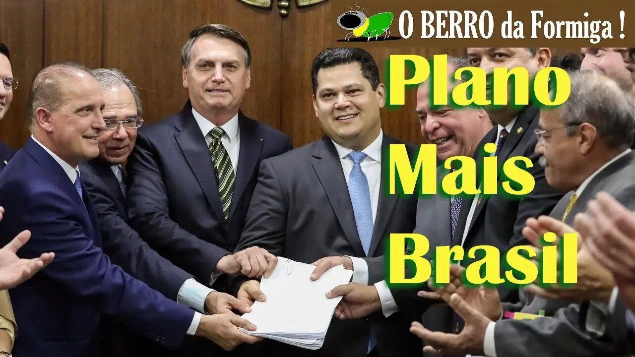 Bolsonaro e Ministros entregam novo pacote econômico ao congresso - 05/11/2019