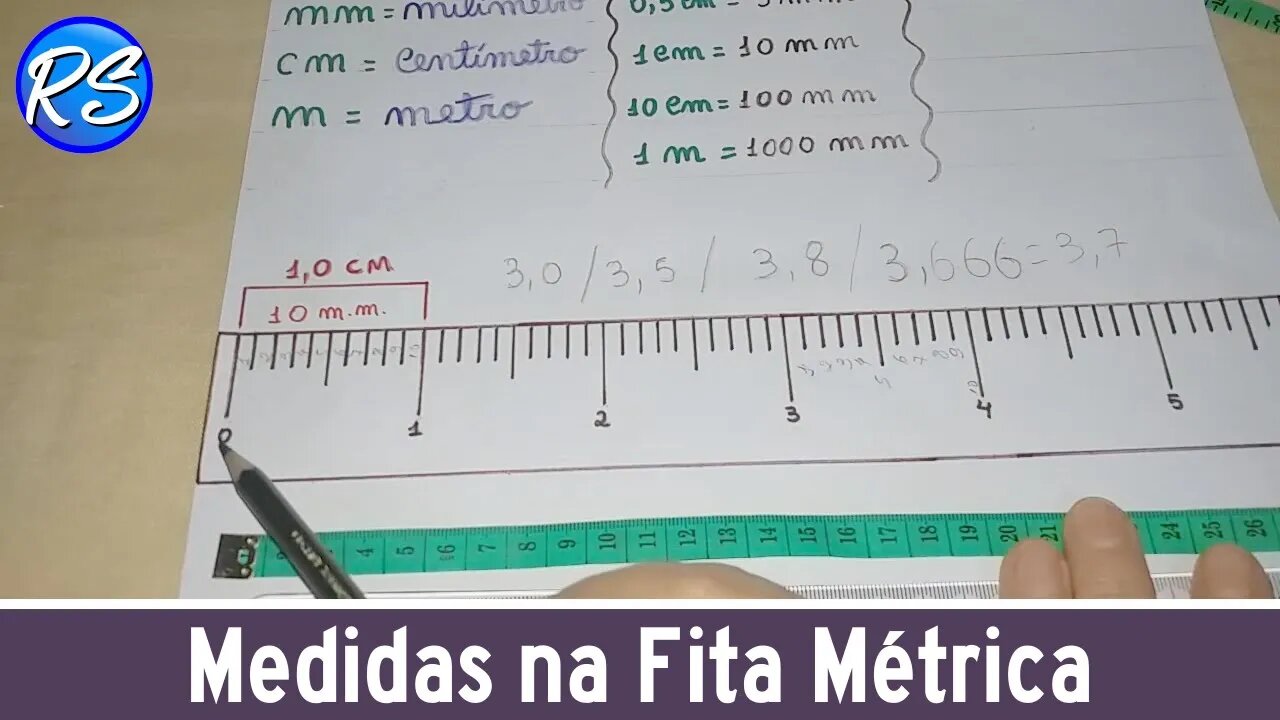 Medidas na Fita Métrica - EP 144