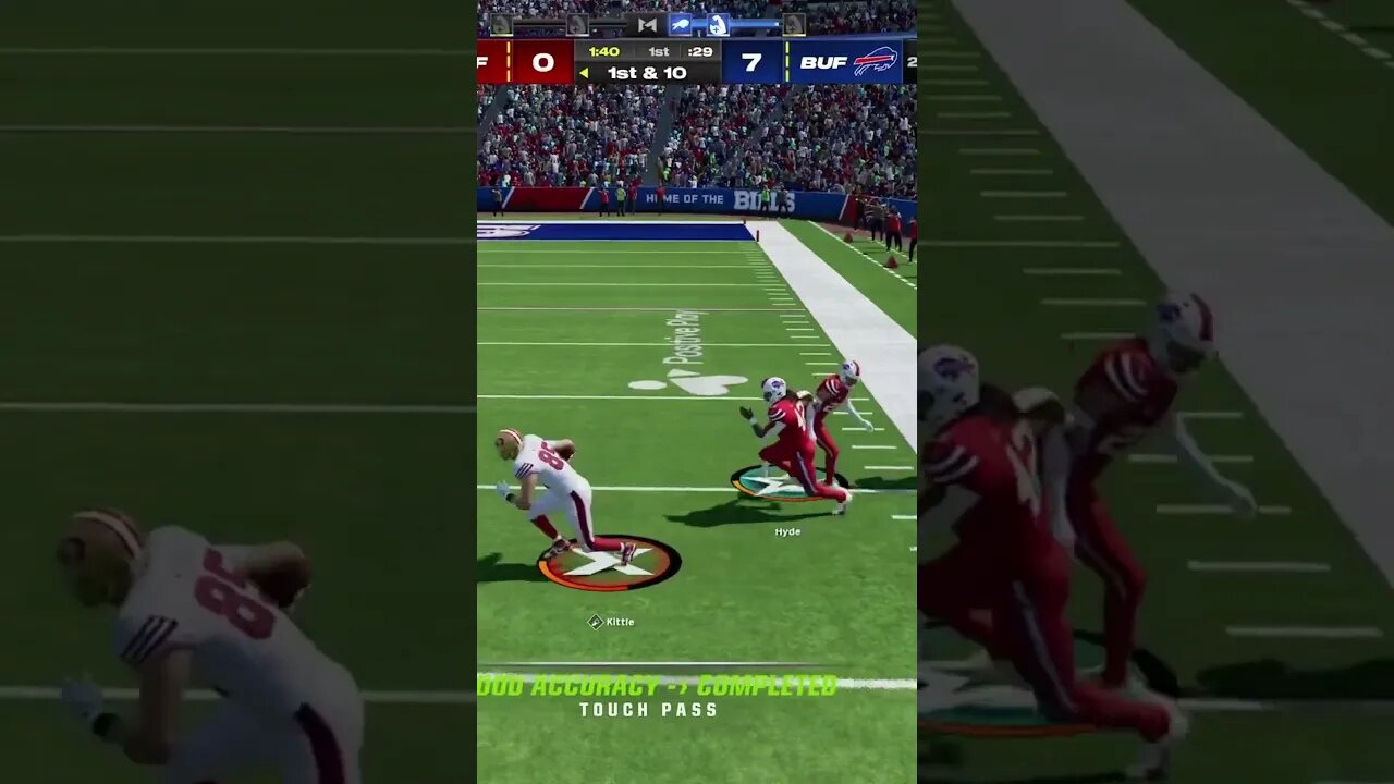 i can’t be stopped. #NFL #madden24 #gamingcommunity #subcribe