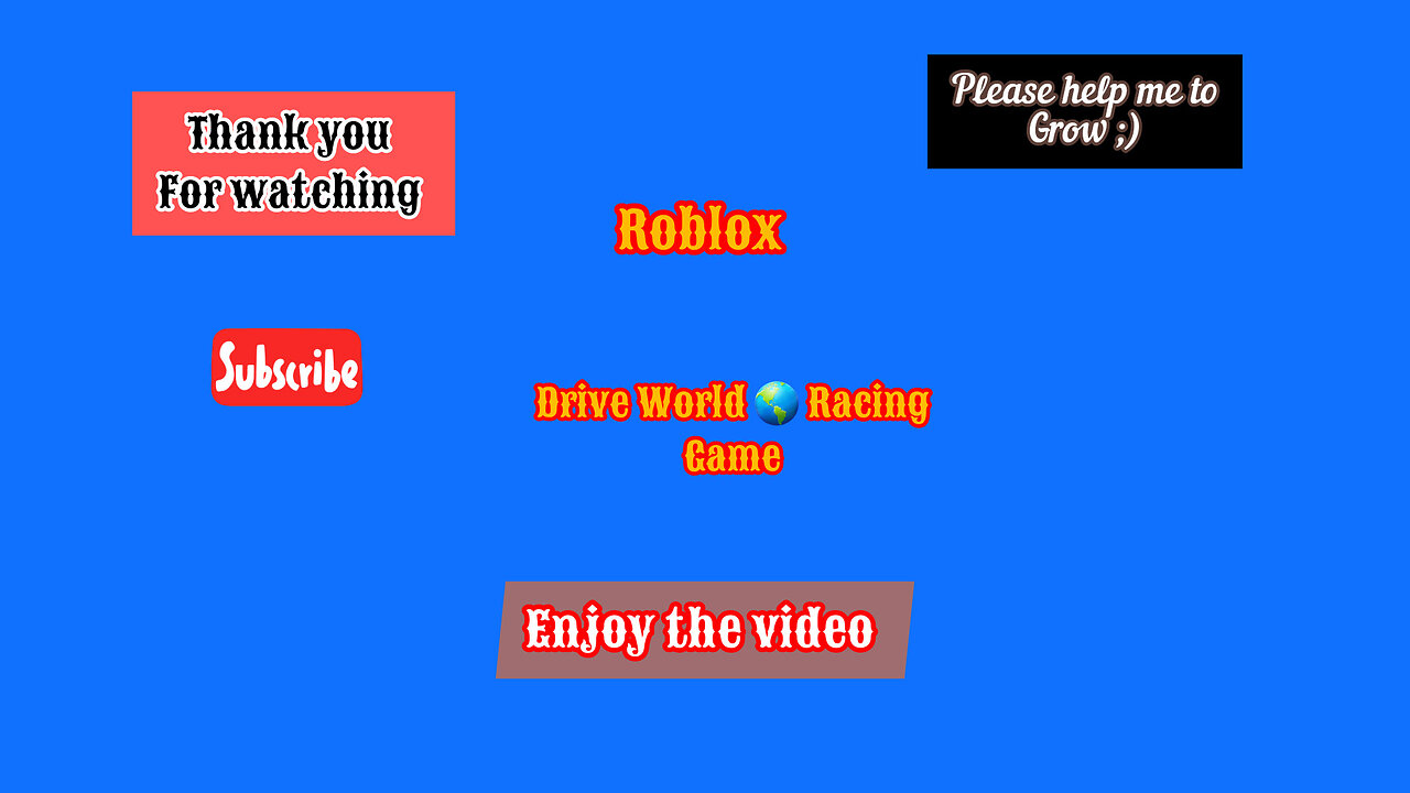 Today's video features me playing a popular Roblox game called Drive 🌎 World!